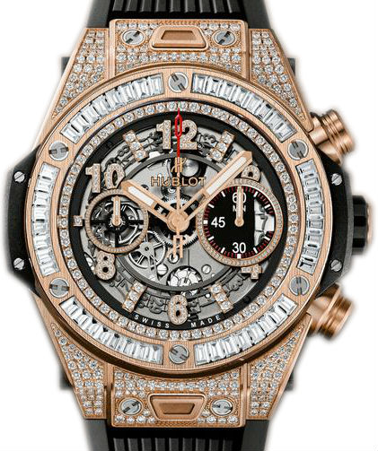Hublot 411.OX.1180.RX.0904 Big Bang Unico King Gold Jewelery women's watch